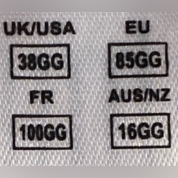 38GG 38J Panache Houndstooth Lace Underwire Bra No padding Semi-Sheer Check Copy - Picture 8 of 16